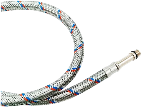 Гибкая подводка для смесителя Ростерм,  М10х37, 1/2"